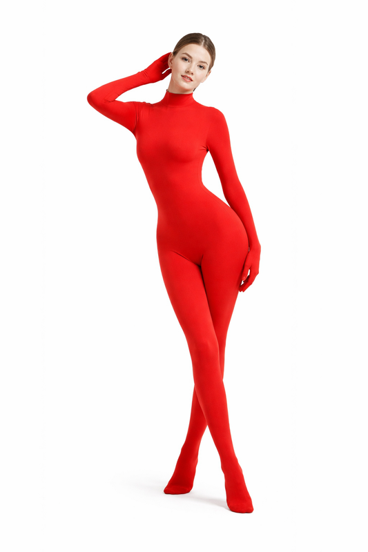 Volledig Gekleurde Bodysuit