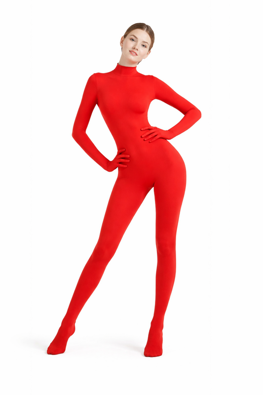 Volledig Gekleurde Bodysuit