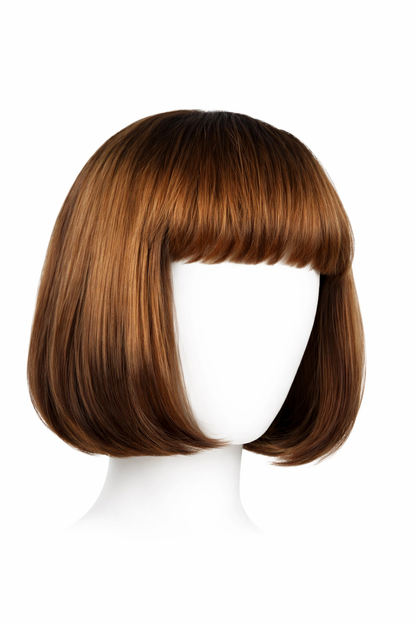 Gekleurde Boblijn Pruik