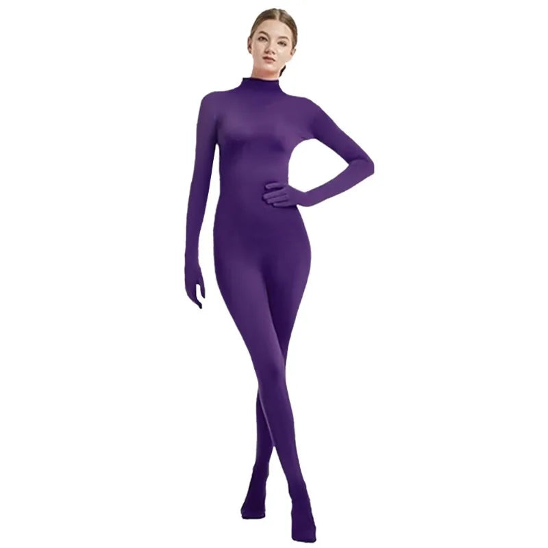 Volledig Gekleurde Bodysuit