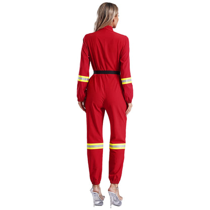 Brandweervrouw Kostuum