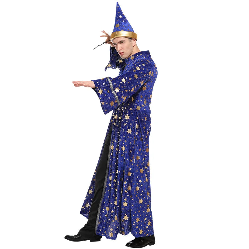 Magische Tovenaar Kostuum