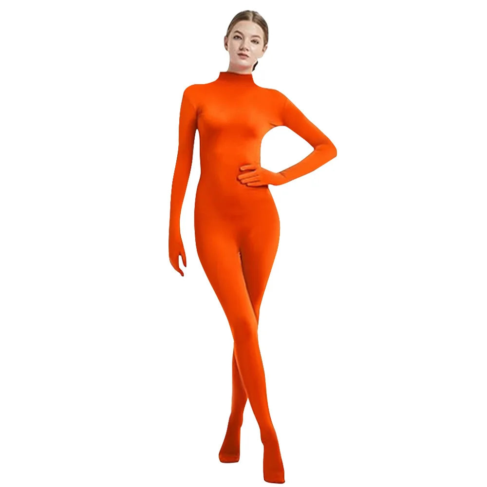 Volledig Gekleurde Bodysuit