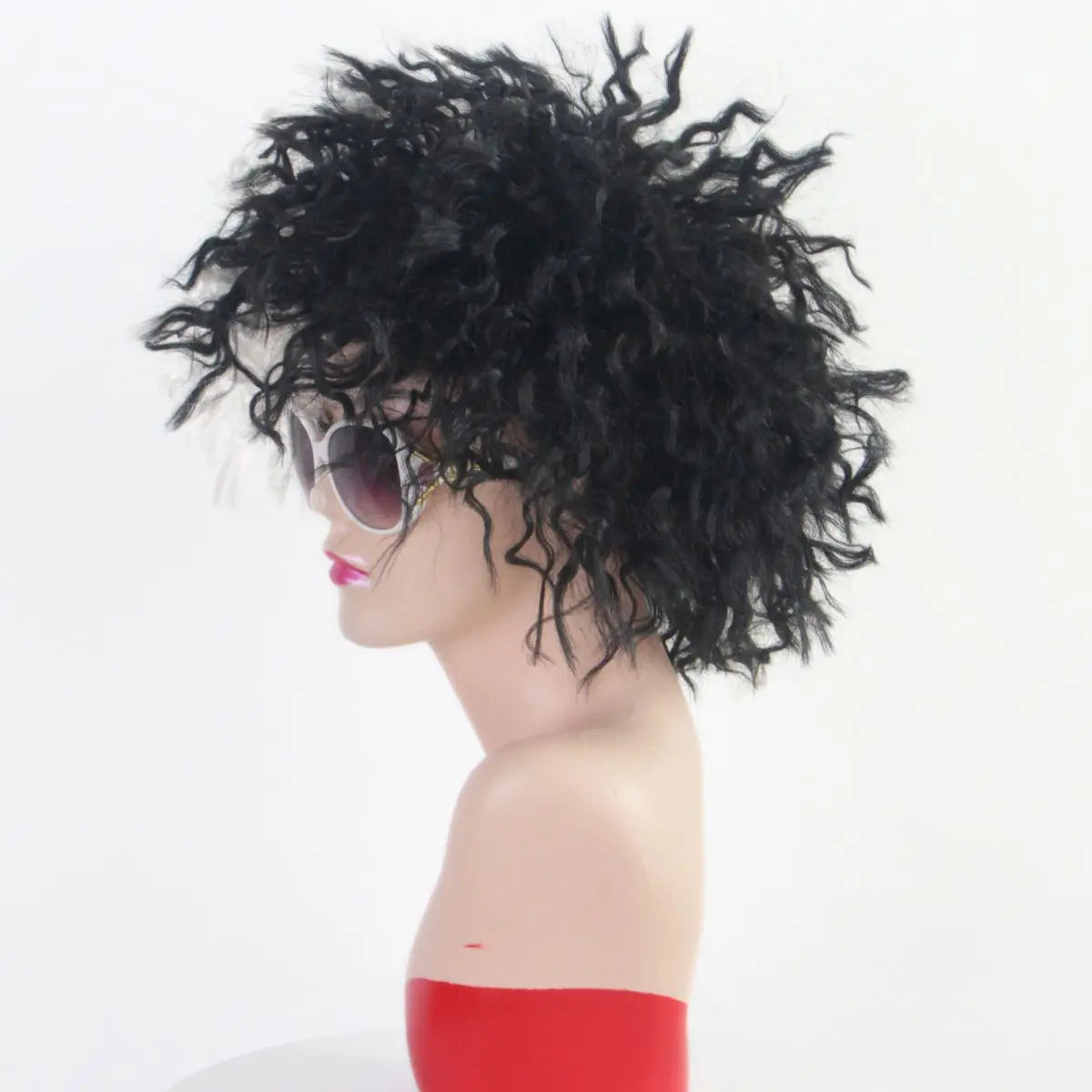 Cruella Pruik Zwart/Wit