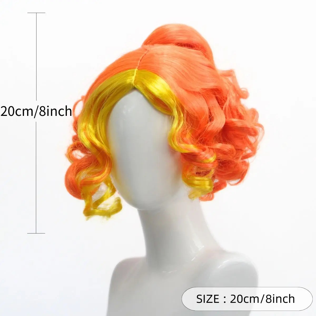 Anime Pruik Oranje