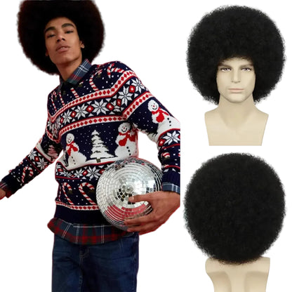 Afro Disco Pruik