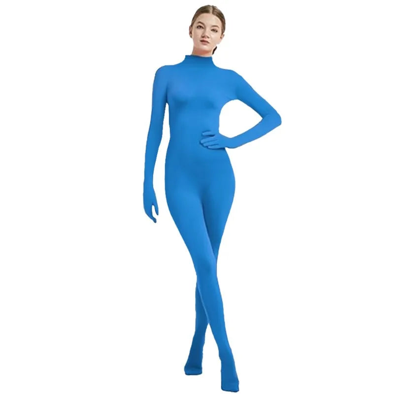 Volledig Gekleurde Bodysuit