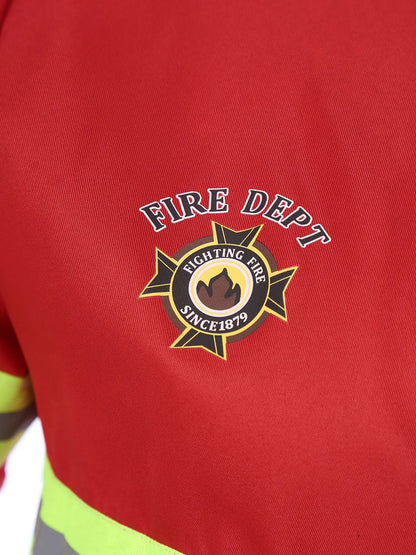 Brandweerman Kostuum 4-delige Set