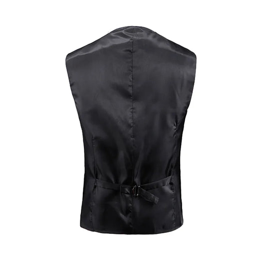 Gilet met Enkele Knoopsluiting