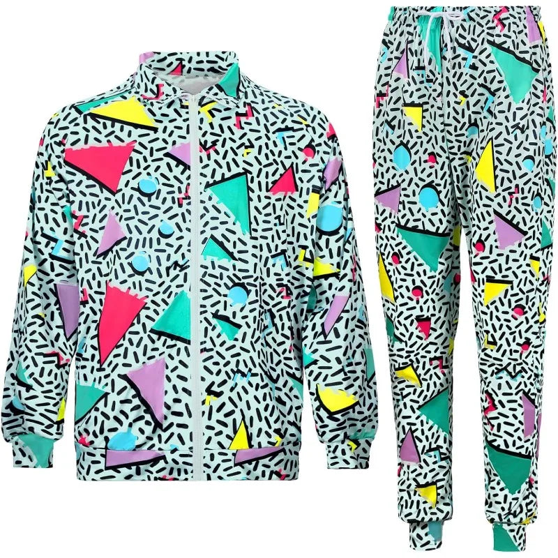 Retro Disco Trainingspak Jaren 90